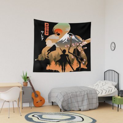 Clare Claymore Anime Love Tapestry