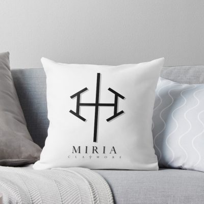 Miria Claymore Japanese Manga Throw Pillow
