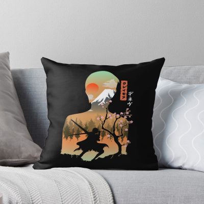 Front Toward Enemy Military Claymore Throw Pillow