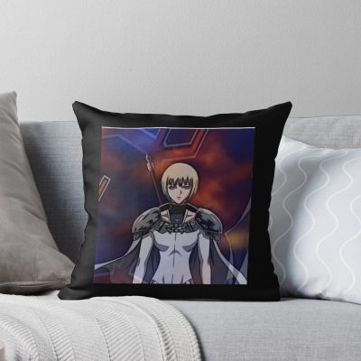 Clare Claymore Japanese Manga Throw Pillow