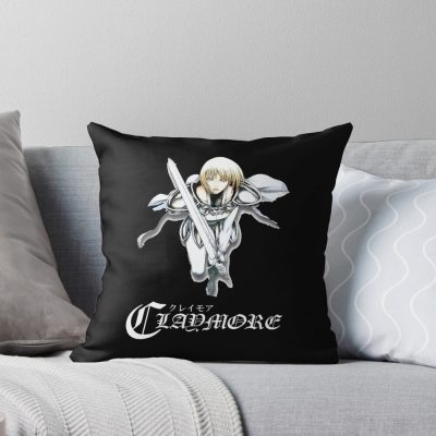 Clare Claymore Manga Throw Pillow