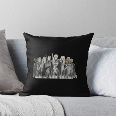 Miria Claymore Characters Manga Throw Pillow