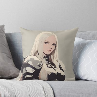 Teresa Claymore Manga Character Throw Pillow